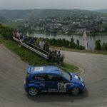 Jutta Kleinschmidt bei der Rallye Deutschland 2003